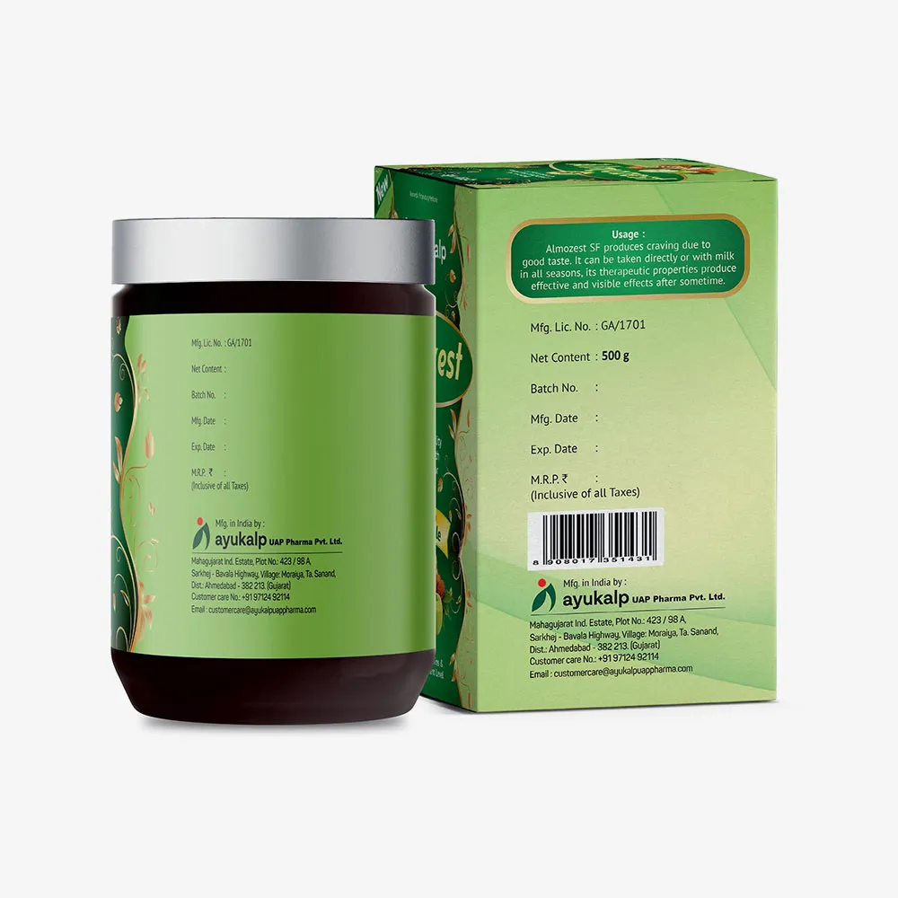 Ayukalp Ayurveda Almozest SF (Sugar Free) 500 g 3.webp
